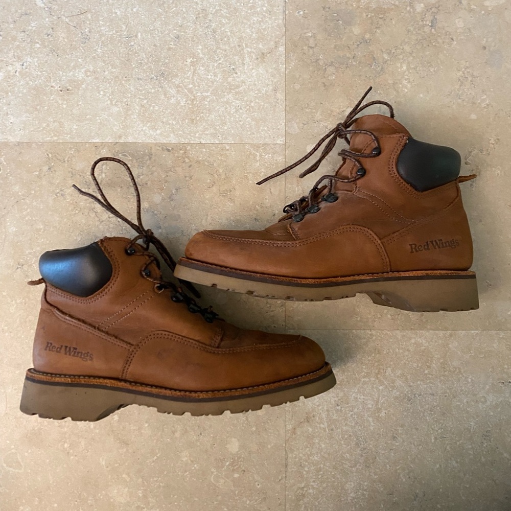 Red wing shoes Brown Leather Boots